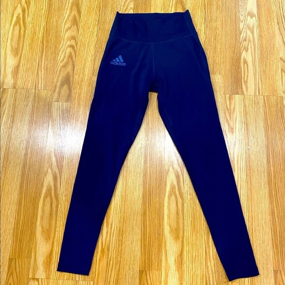 adidas Pants - RARE Adidas sponsored athlete leggings Size S